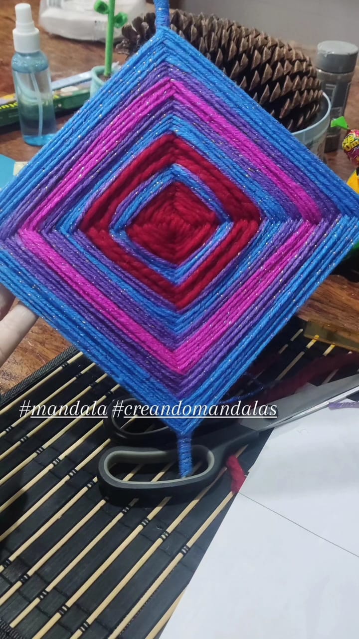 mandala tejida